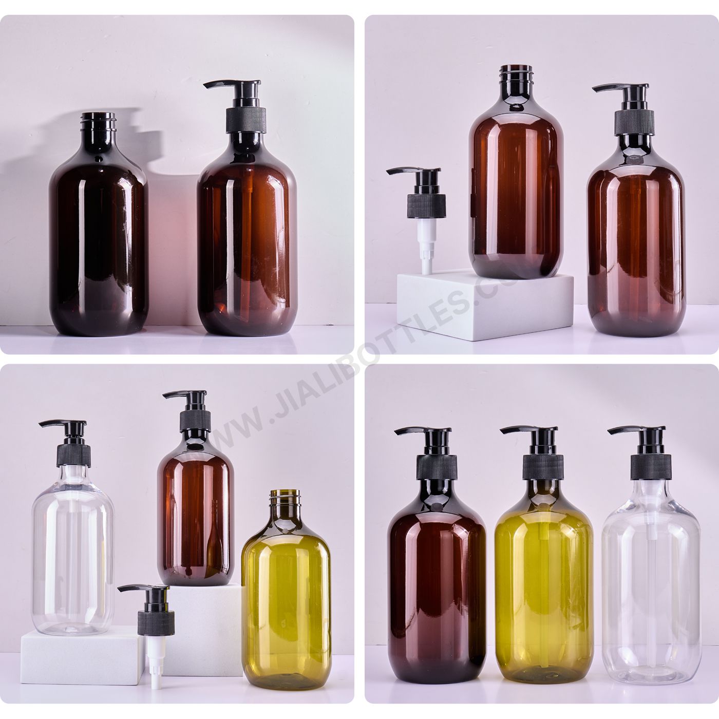 500ml Shampoo and shower gel bottle