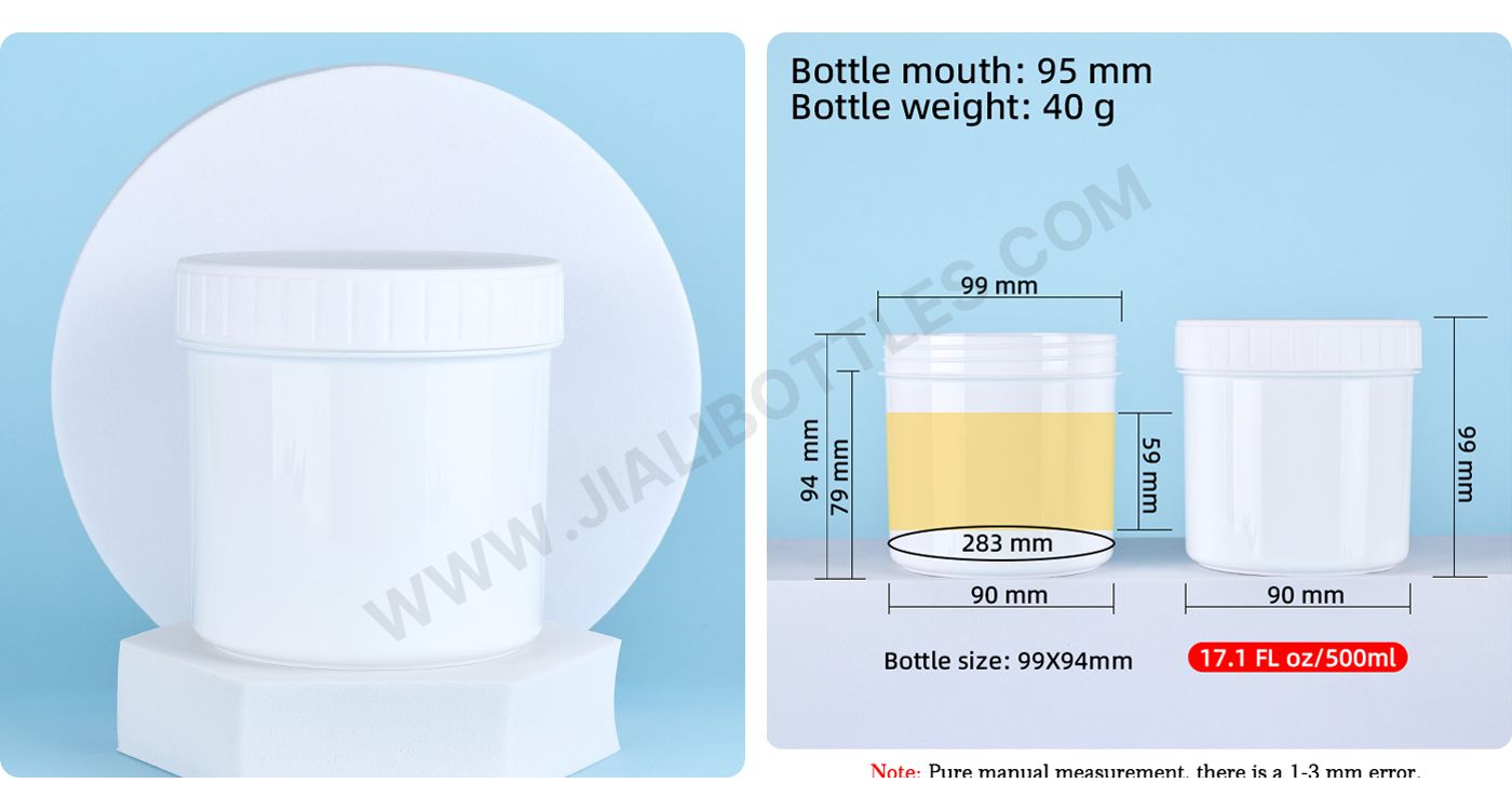 500ml Plastic jar